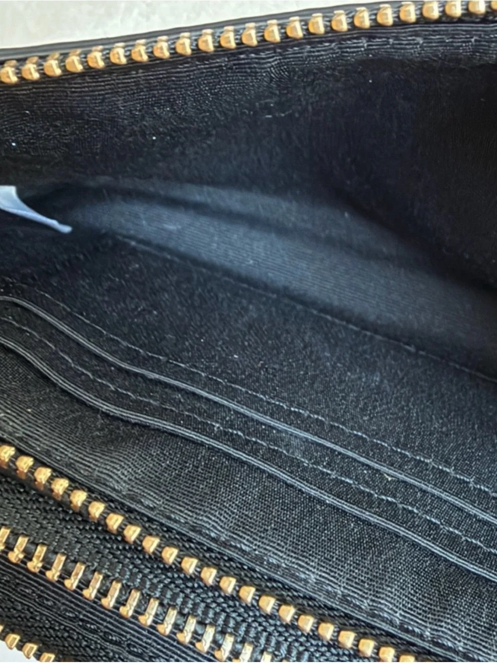 Coach Double Zipper Wristlet
